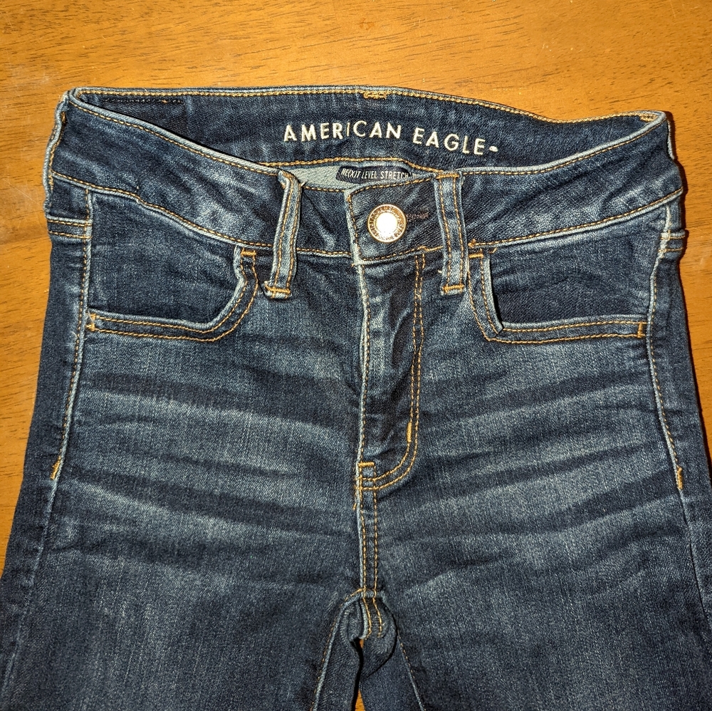 American Eagle Dark blue jeans